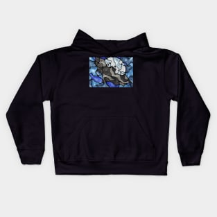 Abstract Bat Kids Hoodie